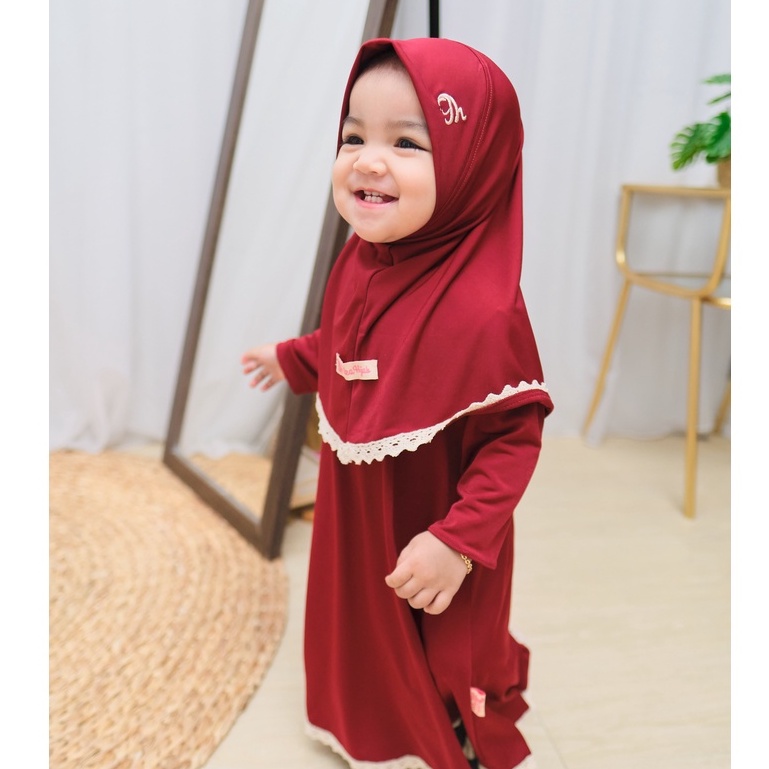 HONEYBLOSSOM gamis bayi / gamis bayi perempuan alesha / gamis bayi perempuan 6 12 bulan