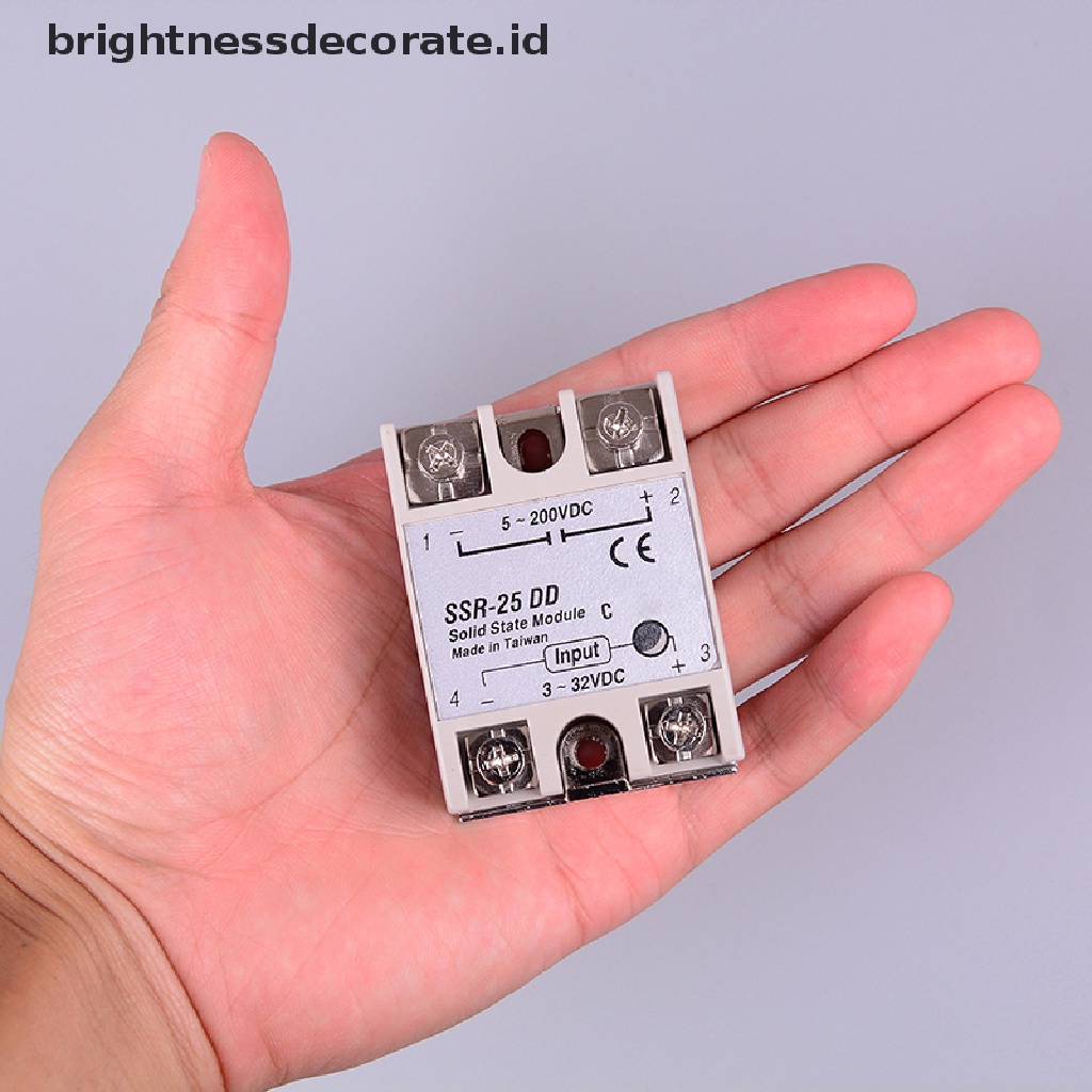 [birth] Solid state relay SSR-25DD 25A AC control DC relais 3-32VDC to 5-60VDC SSR 25AA [ID]