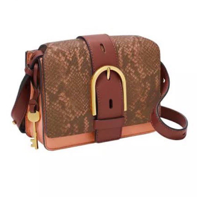 tas fossil wiley willey crossbody bag pink multi
