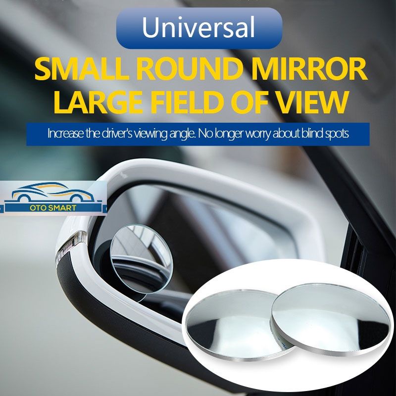 Kaca Spion Cermin Tambahan Blind Spot 360 Mirror 2 In 1 Adjustable