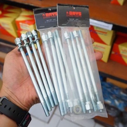 Baut Tanam Blok Mesin Set Vespa Px Pts Excel Super Sprint Days Garage Ukuran 11/11