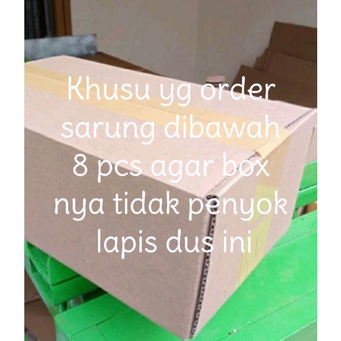 peking kardus sarung agar box tidak penyok