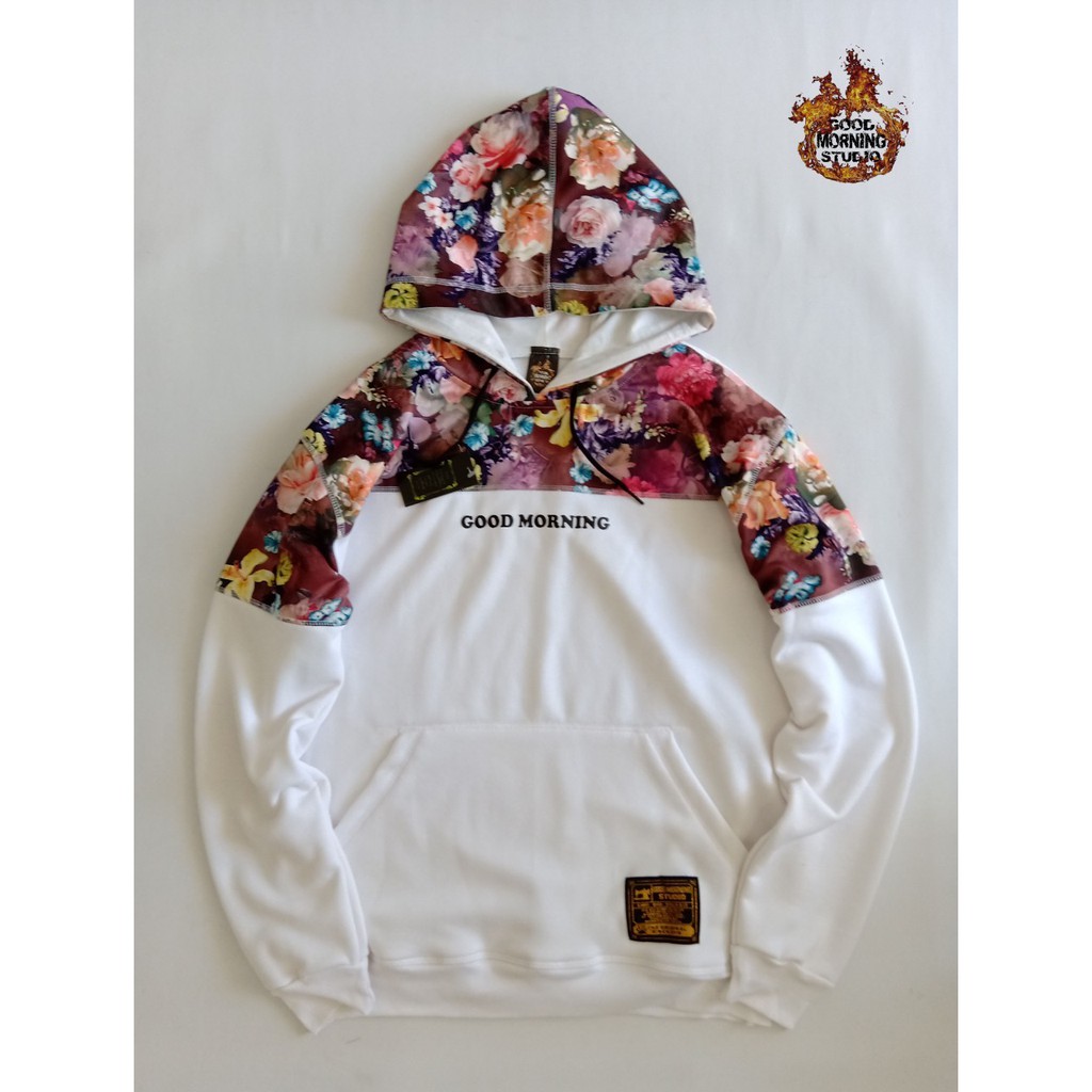 Premium(Realpic) Jaket Sweater Hoodie Good Morning / Sweater Hoodie Premium / GM12