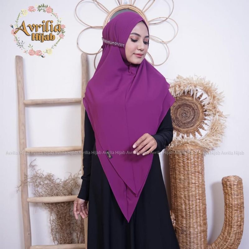 KHIMAR MARYAM ORI AVRILIA HIJAB