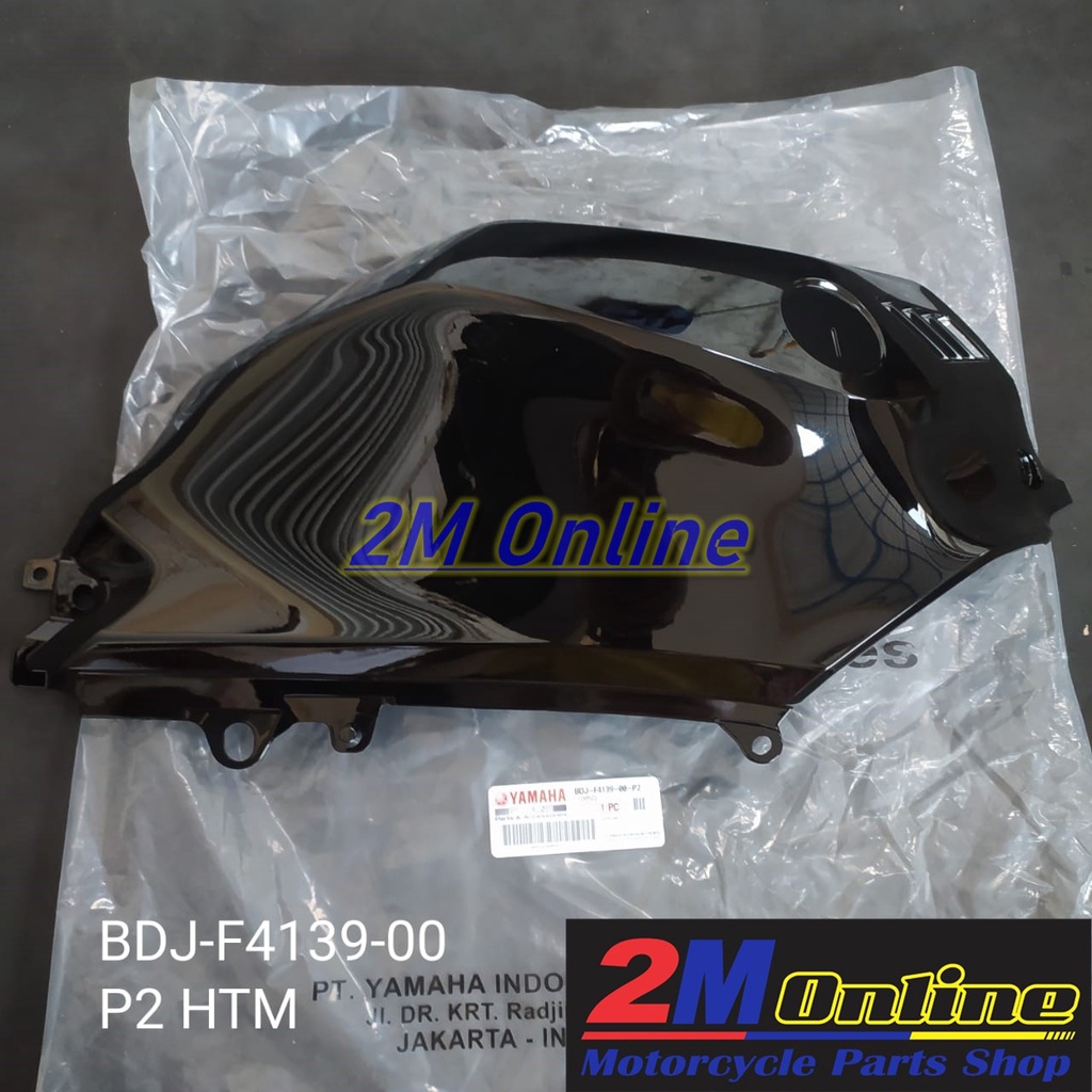 BDJ-F4139-00-P2 Cover Tangki R15 V3 VVA Kanan Hitam Ori YGP