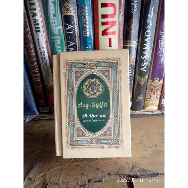 Asy-Syifa' al Qur'an latin dan terjemahan ukuran kecil