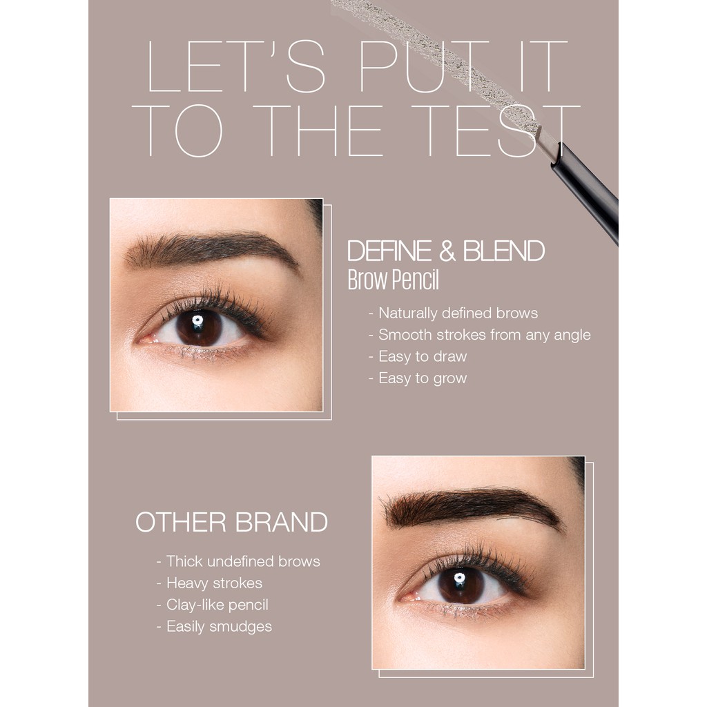 ❤ BELIA ❤ Maybelline Define &amp; Blend eyebrow (pensil alis mekanik) BPOM Ori 100%