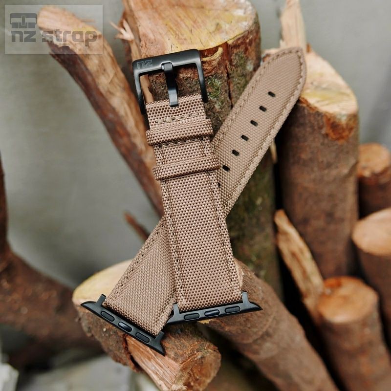 Sailcloth Cordura Strap Apple Watch 3 4 5 6 Leather Strap Apple Watch Series