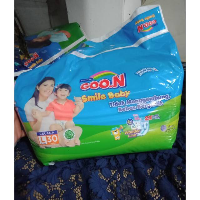 Pampers goon size L