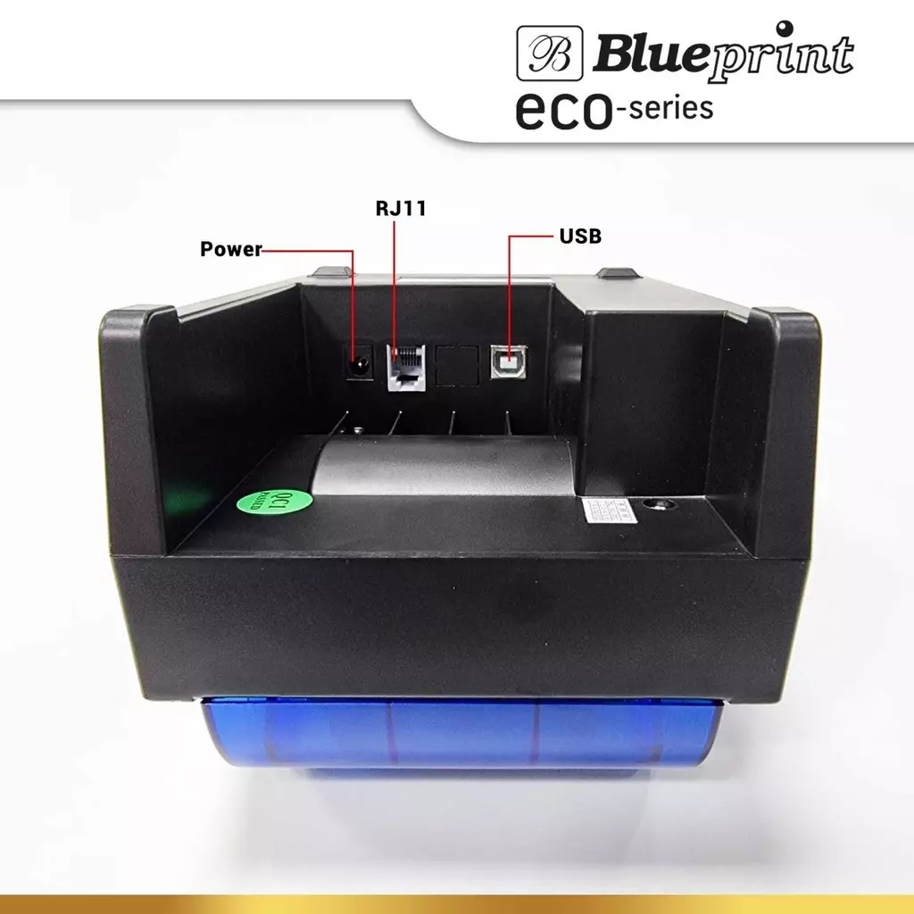 Blueprint ECO 58D ( USB + BT + RJ11 ) Printer Bluetooth Thermal Kasir Struk