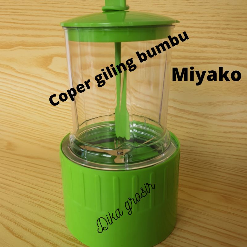 COPER GILING BUMBU MERK MIYAKO MODEL BARU GIGI PLASTIK