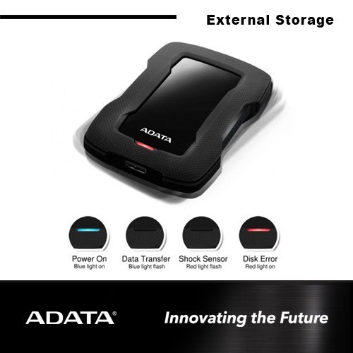 Adata HD330 1TB - Hardisk Eksternal External Antishock 2.5&quot;