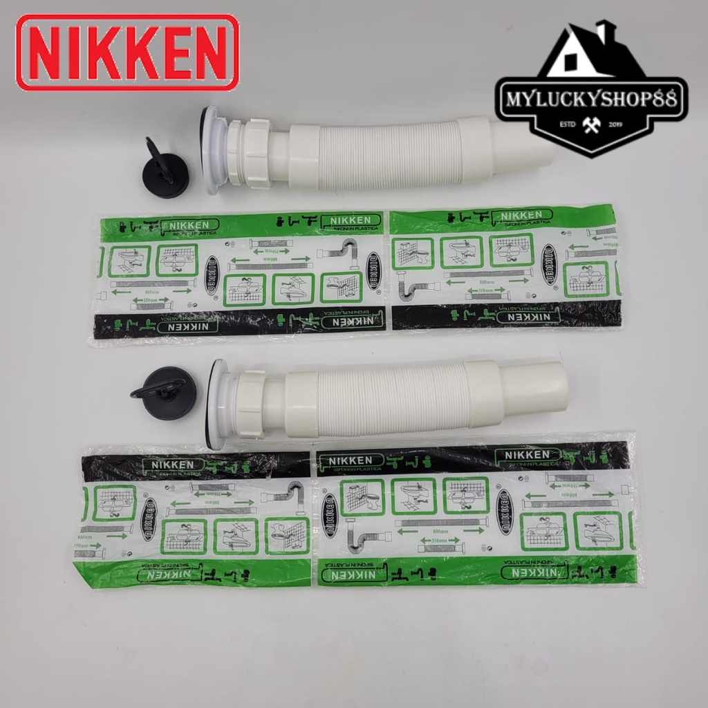 Nikken Avur Selang Tarik Fleksibel PVC Saringan Bak Cuci Piring Afur