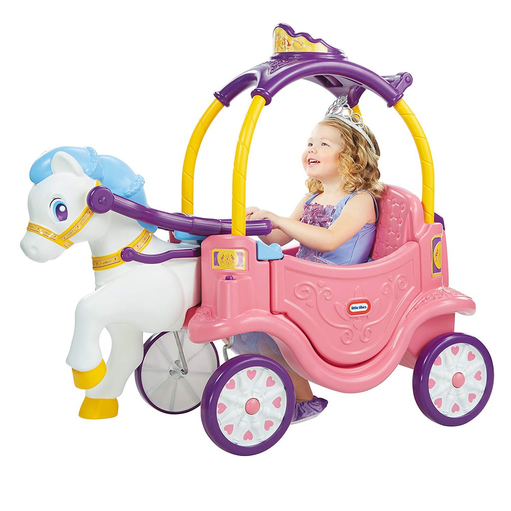 little tikes horse carriage