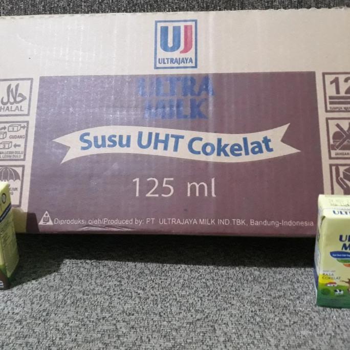 

READY COD susu ultra 125 ml dus coklat