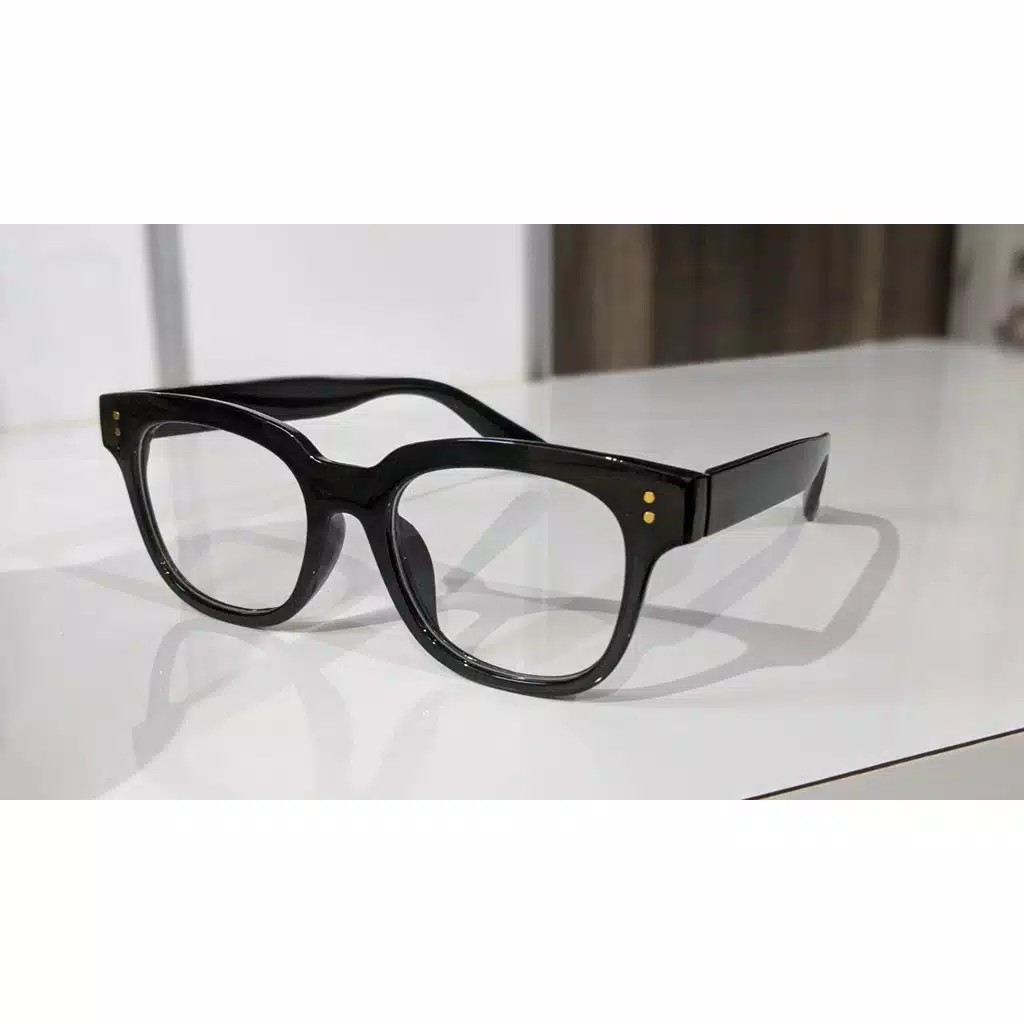Kacamata Hitam Wanita Pria Lensa Sunglasses Korean Fashion Small Candy Color Import-PUTIH