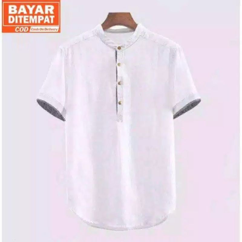 Baju Koko Kurta Casual Muslim Wear Premium Original