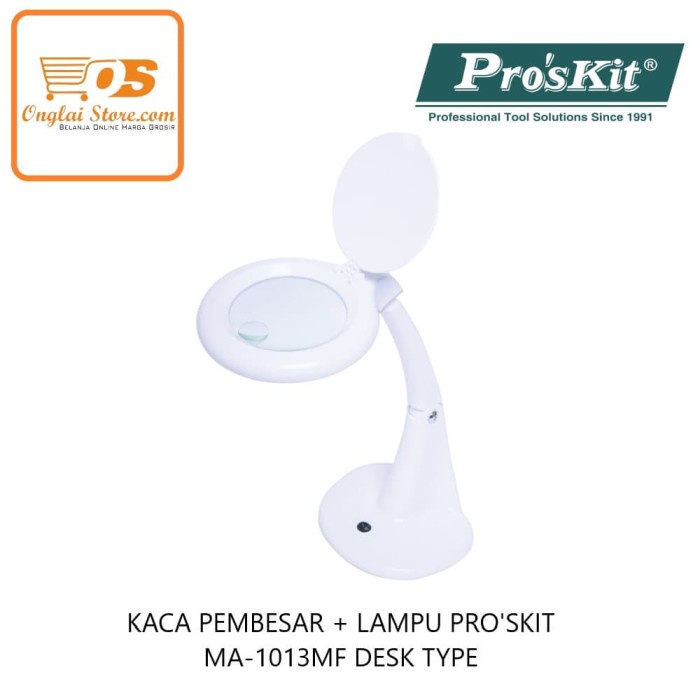 

KACA PEMBESAR + LAMPU PRO'SKIT MA-1013MF DESK TYPE