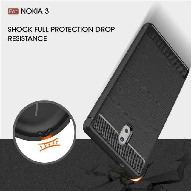 Spigen Rugged Armore Case premium case nokia 3 / spigen nokia 3
