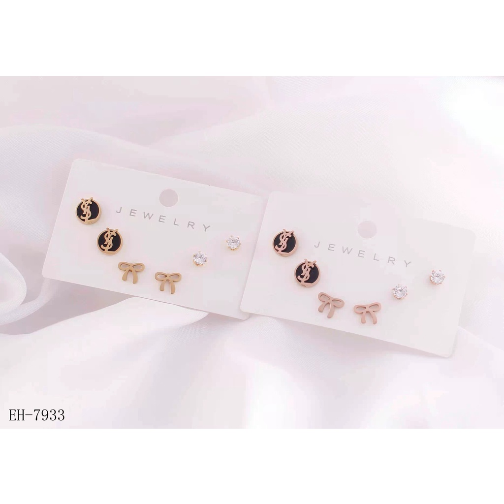 Anting Titanium Perhiasan Fashion 8182,7933