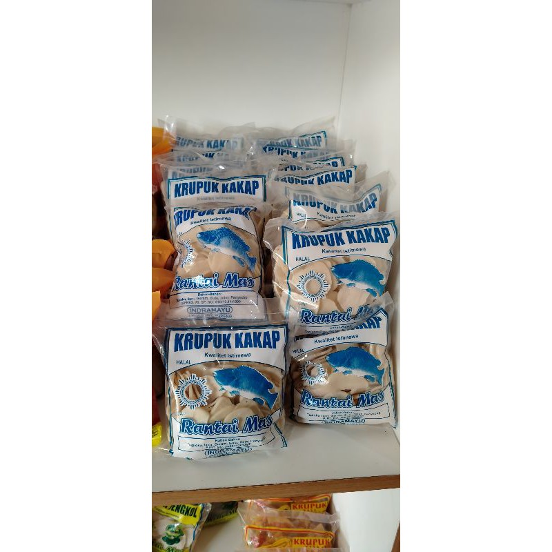 

Krupuk Mentah Kakap 200gram