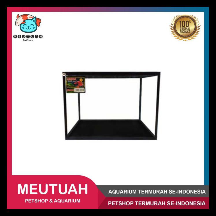 GRATIS  Tank Aquarium / Glass water tank Bahan Akrilik / Volume 12 Liter