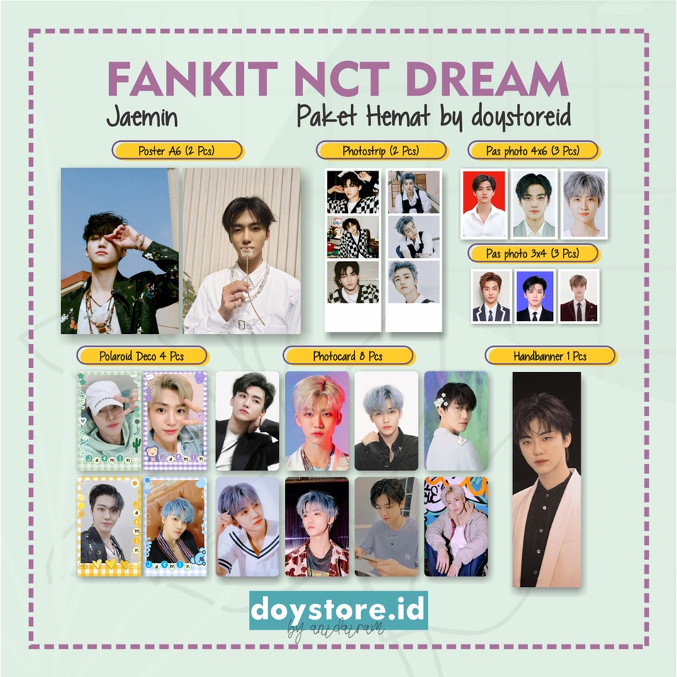 [BACA DESKRIPSI] Fankit NCT Dream Fanmade by doystoreid