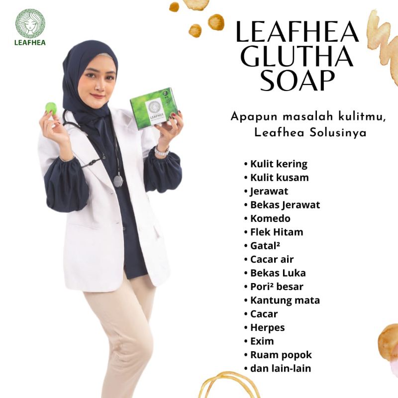 leafhea gluta soap
