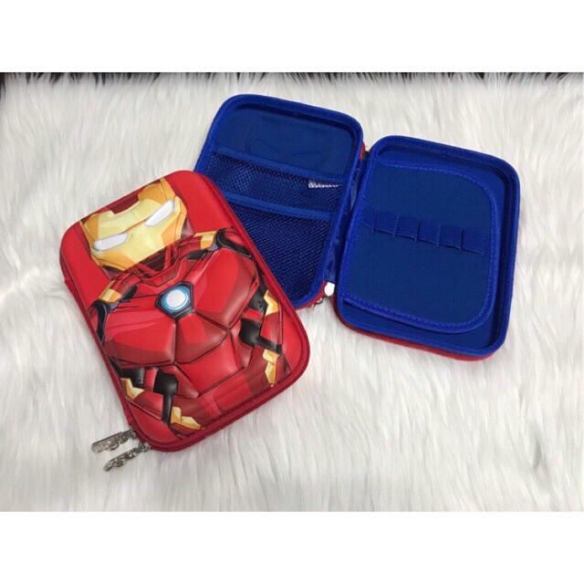 *FRAULEINCO* GROSIR Pencil Case / kotak pensil EMBOSS 6D Unicorn, Lol, Frozen, Batman, Spiderman-PC 11