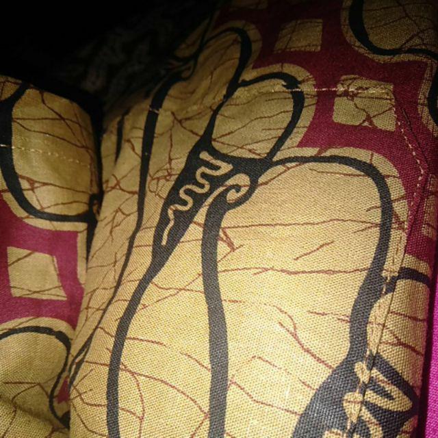 Ms Gamis Batik Sriwedari Maxi Bumil/busui Katun Sogan Allsize Ld 104..