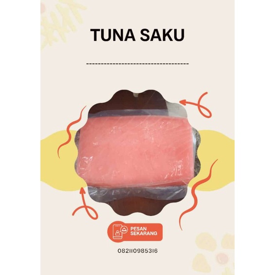 

Ikan Tuna Saku Yellowfin Frozen - 1KG - ( RESTO ) HARGA SPESIAL