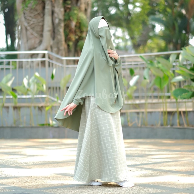 Square Pocket Set Zanuba Hijab
