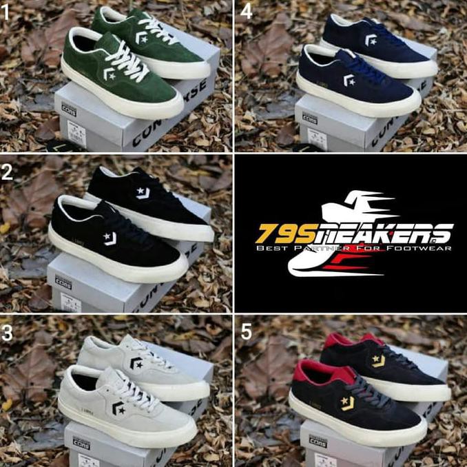 Kualitas Terbaik Sepatu Sneakers Pria Converse L.Lopez Premium Original Murah DISKON