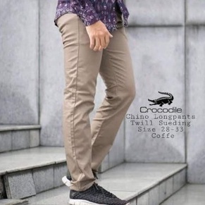 YANG LAGI HITS Celana Chino BIG SIZE Slimfit Pria Panjang Formal Kantor Original Khaki Abu Selvedge arcol