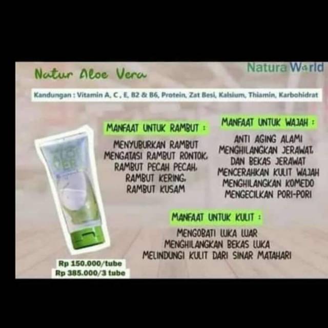 

Naturaaloevera gel