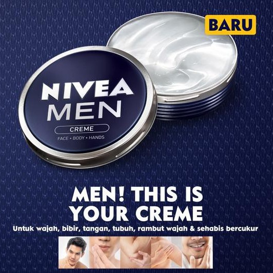 NIVEA MEN CREME 30ML &amp; 75ML