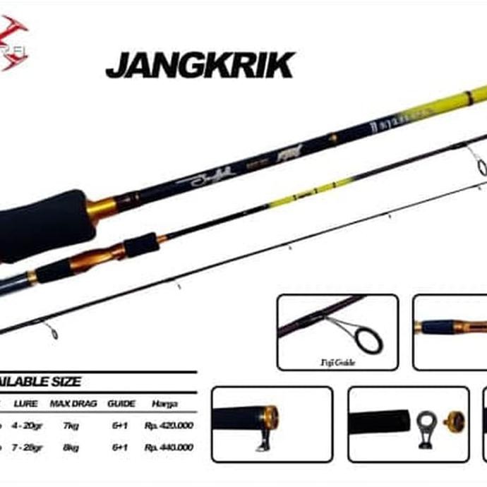 Joran Jangkrik 602 Ml Line 6-14 Lb Relix Nusantara