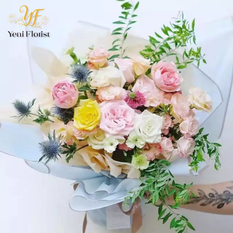 

5 LEMBAR paper flower kertas bunga (WAJIB TAMBAH KARDUS)
