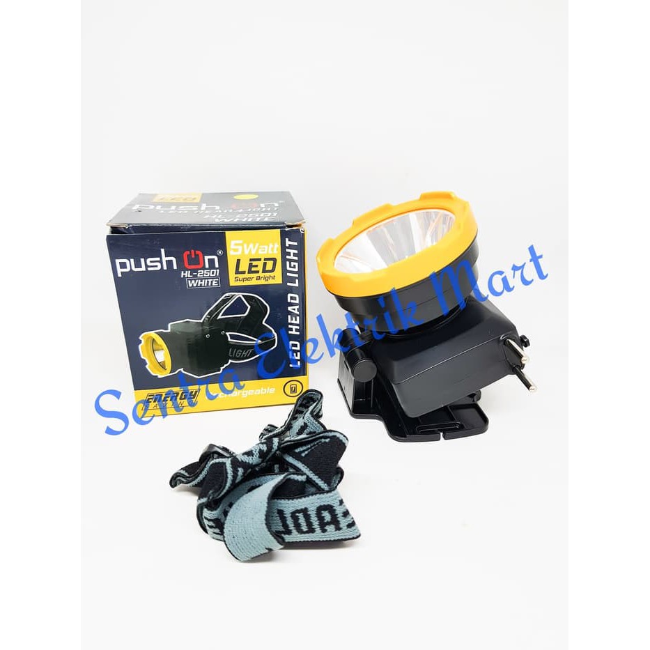 Senter Kepala 5 Watt Push On HL-2501