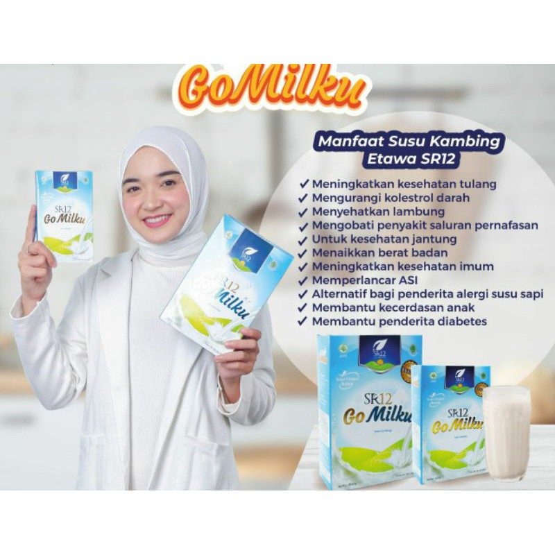 

SUSU GOMILKU SR12 susu bubuk original susu kambing etawa