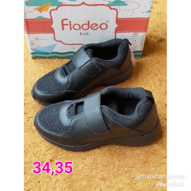 Sepatu sekolah fladeo kids size 34,35