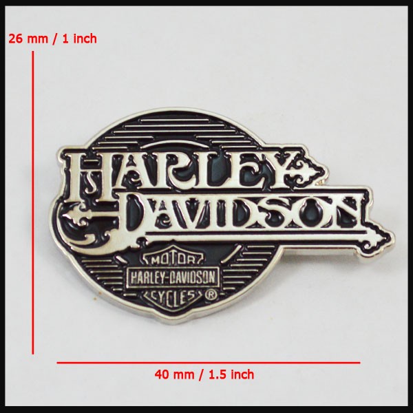 MOTOR-JAKET- LAPEL PIN JAKET HARLEY DAVIDSON BAR AND SHIELD LETTER -JAKET-MOTOR.