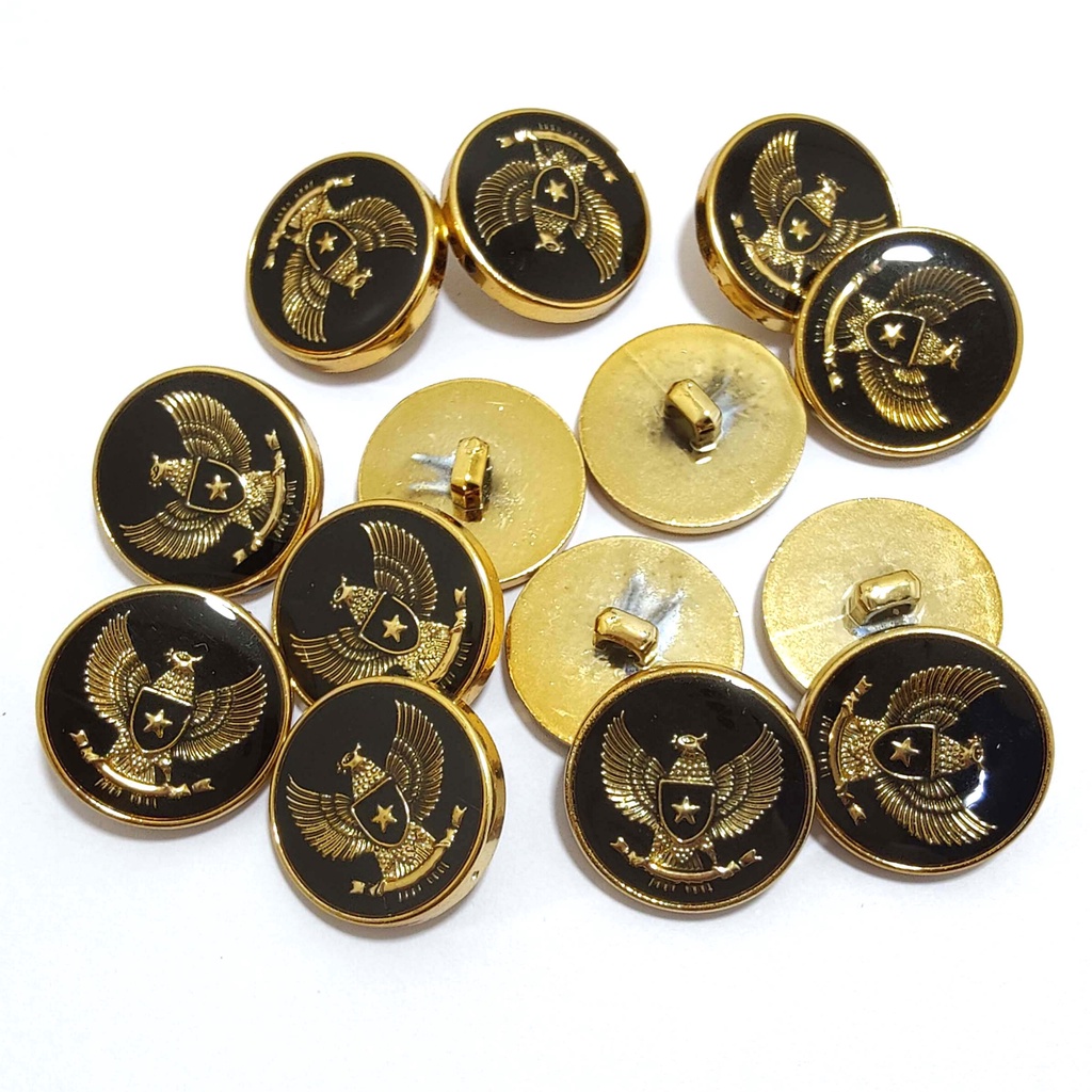 KANCING JAS ALMAMATER KANCING GARUDA 20 MM PER 12 PCS