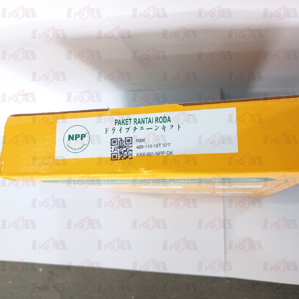 NPP Gear Set RX-King Rantai Komplit GirSet Depan Belakang Import Japan