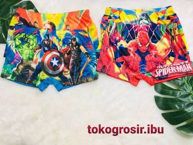 BOXER ANAK LAKI LAKI / CELANA DALAM ANAK COWOK / CD ANAK LAKI SUPERHERO