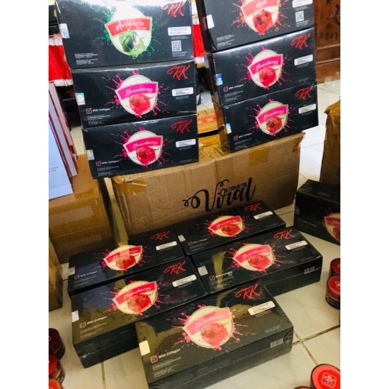 RK VIT COLLAGEN APEL & STRAWBERRY