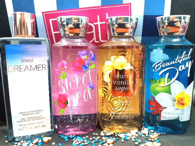 NEW !! SHOWER GEL BATH AND BODY WORKS