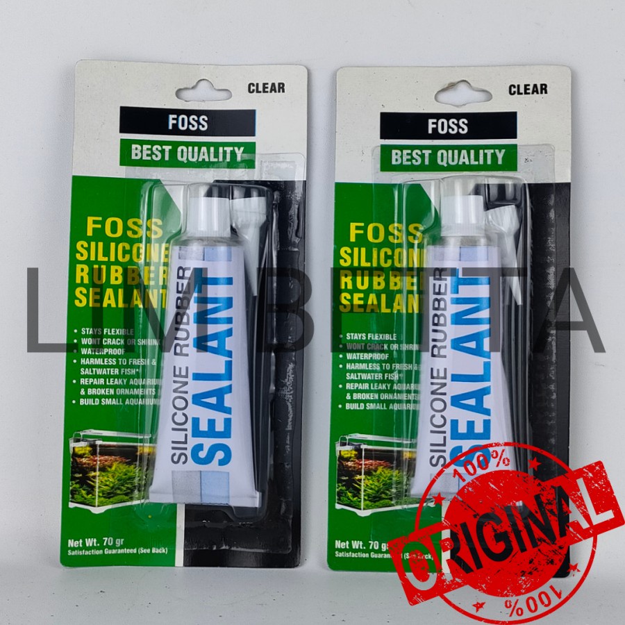 Lem Sealant 70 Gram Clear / Lem Kaca