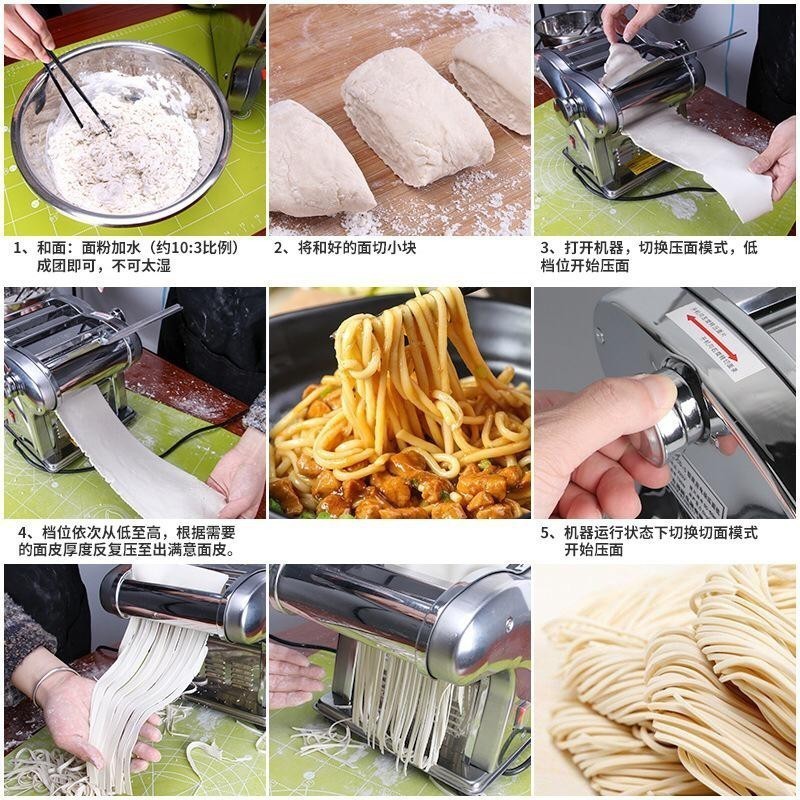 Mesin Pembuat Mie JCD 6 Mesin Giling Pencetak Mie Noodle Maker PANDA SCALE