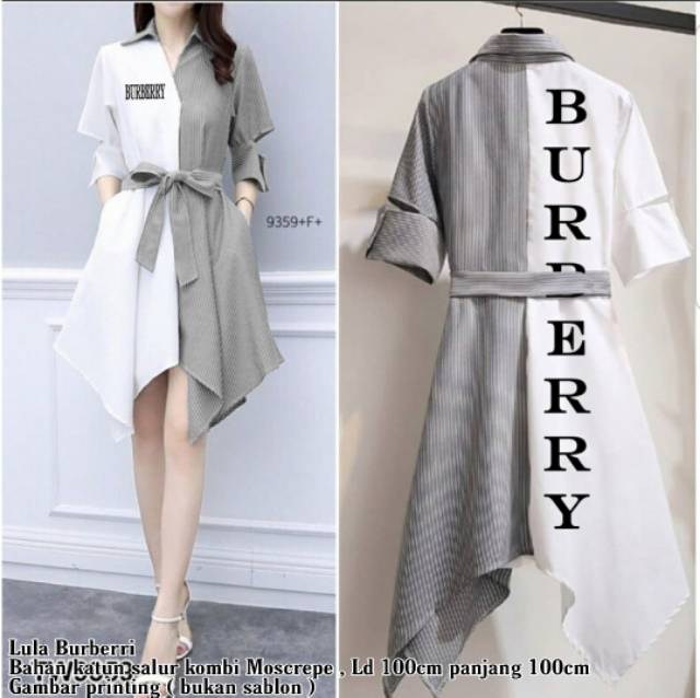 { THABI } HF DRES LULA BURBER / DRESS KOREA / MINI DRESS KOREA / DRESS WANITA KOREA / DREES KOREA / 